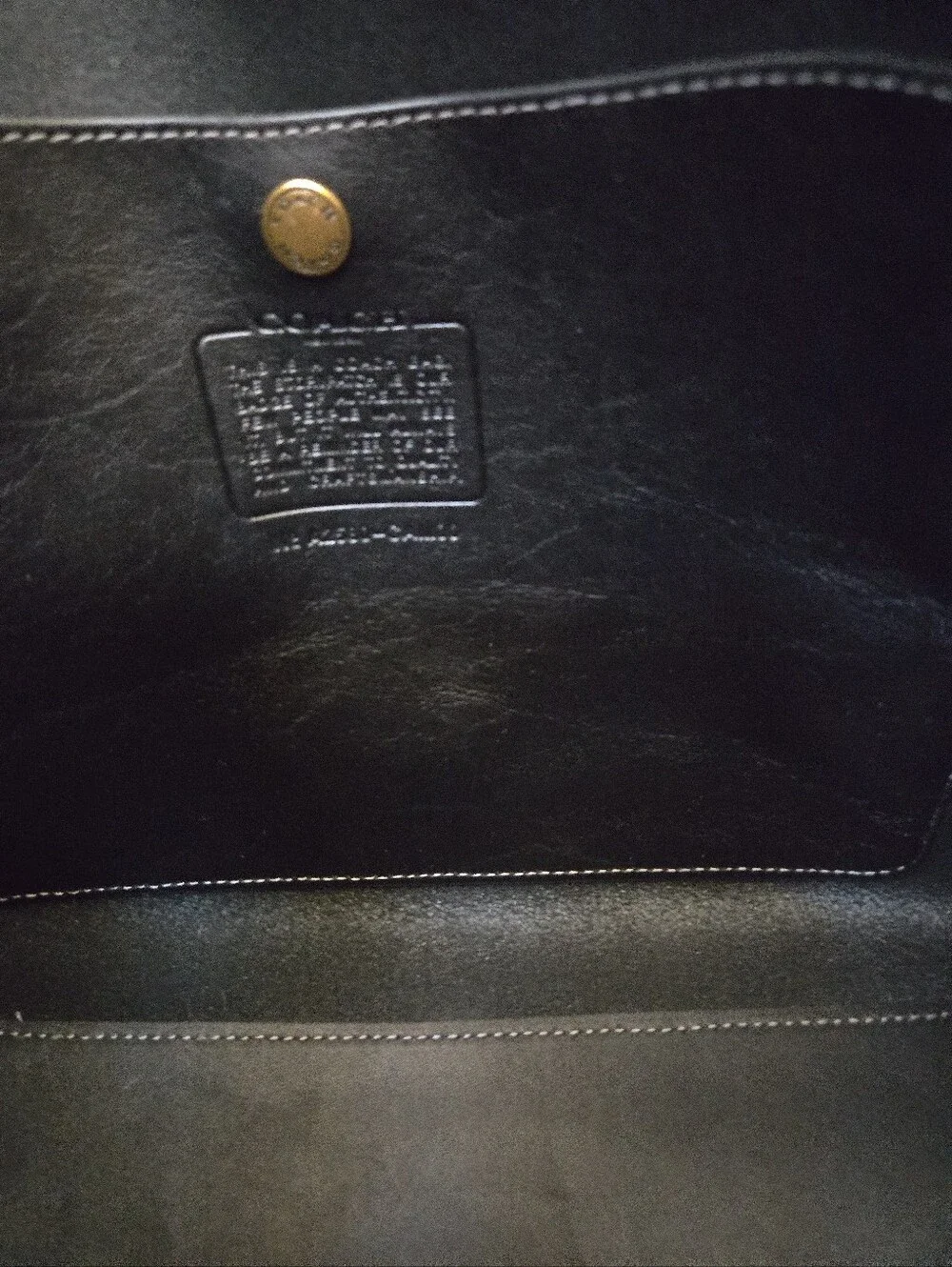 Coach Gramercy Buckel Detail Oversized Shoulder Bag